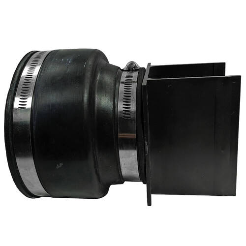 Rynix Threshold Drainage Channel Outlet Adaptor Bottom - 80mm to 110mm - Rynix