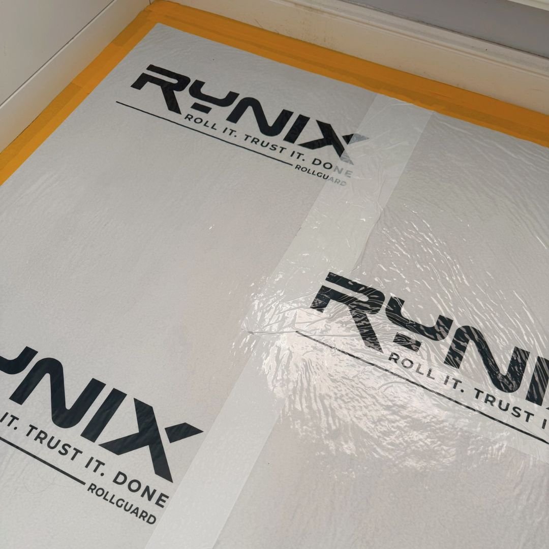 Rynix RollGuard Carpet Protector & SharpLine Masking Tape Bundle - Rynix