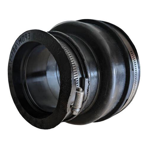 Rynix Threshold Drainage Channel Outlet Adaptor Bottom - 80mm to 110mm - Rynix