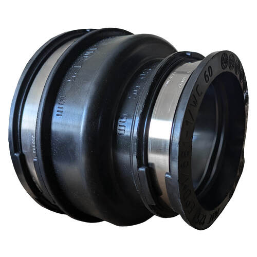 Rynix Threshold Drainage Channel Outlet Adaptor Bottom - 80mm to 110mm - Rynix