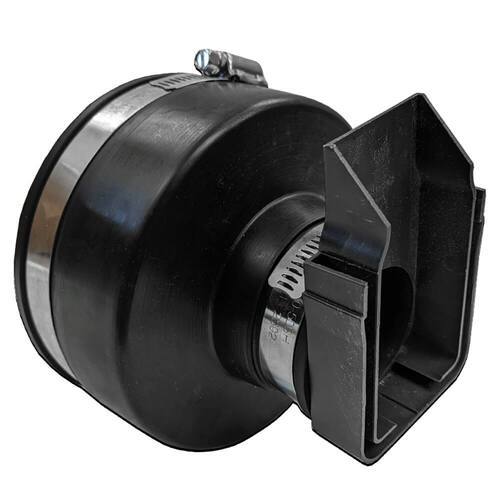 Rynix Threshold Drainage Channel Outlet Adaptor Side - 50mm to 110mm - Rynix