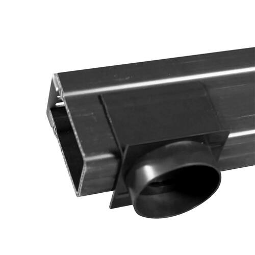 Rynix Threshold Drainage Channel Vertical Outlet Connector 80mm - Rynix